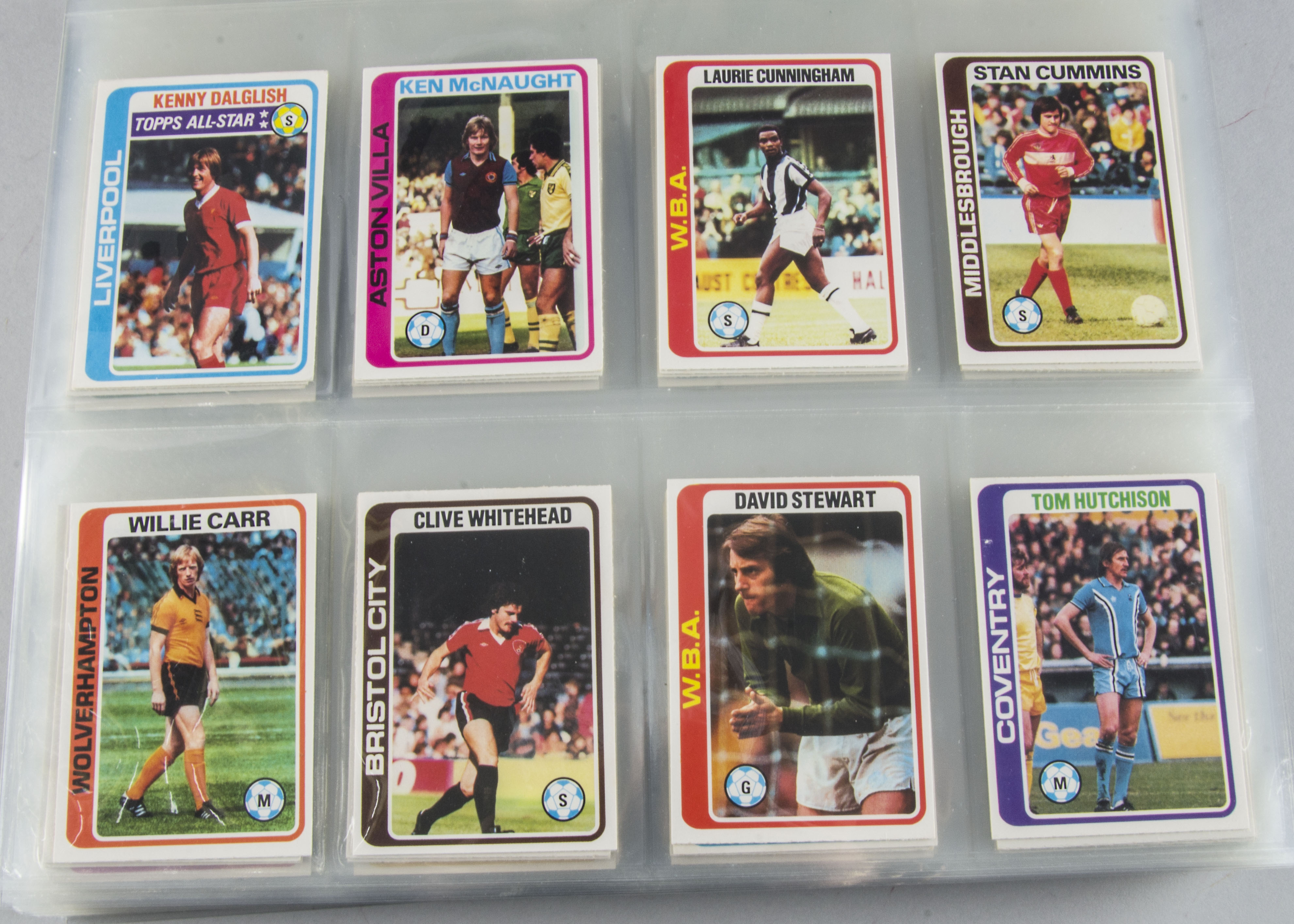 Trade Cards, Football, Topps Chewing Gum, Footballers Blue Back